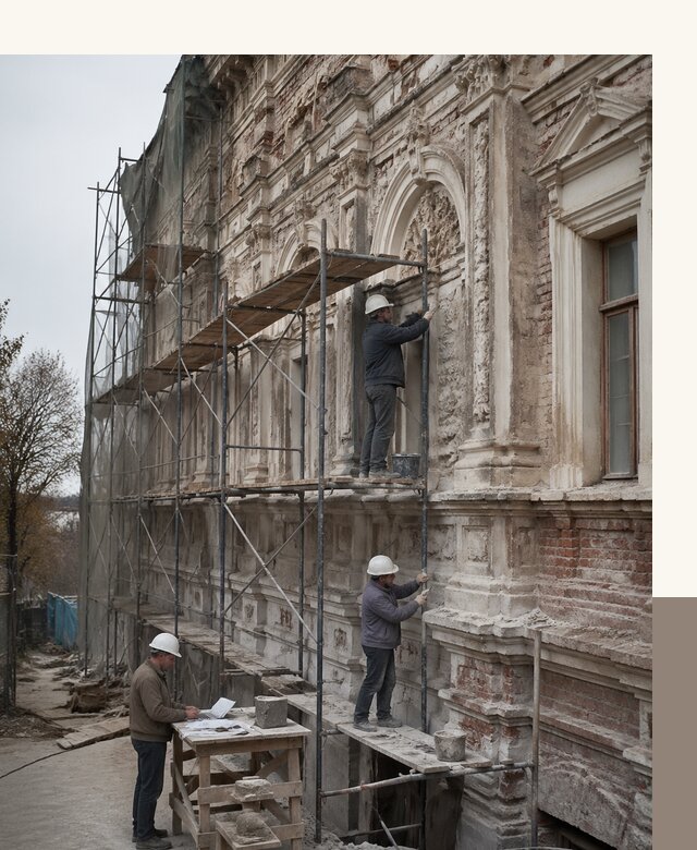 Реставрация объектов культурного наследия под ключ в Тынде